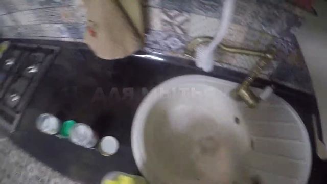 Чистка ГРАНИТНОЙ мойки//я химик??? смотреть онлайн