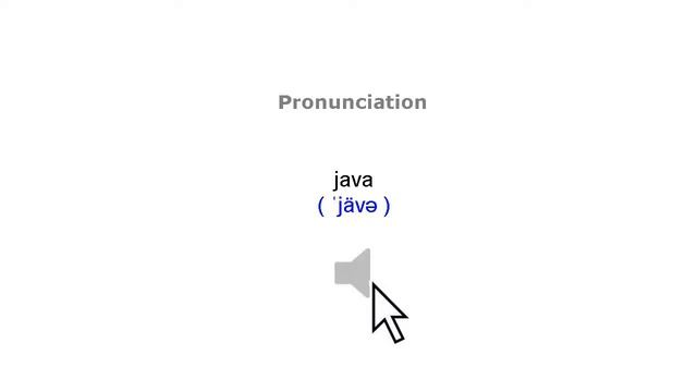JAVA meaning in English | Whats the Meaning of JAVA | Translation, Definition, Synonyms and use смотреть онлайн