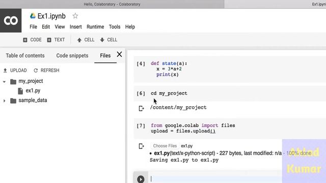Deep Learning 4: Basic File operations in Google Colaboratory. смотреть онлайн