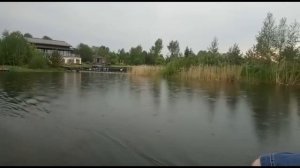 Ручной мотор на лодке "Неман" ч.2