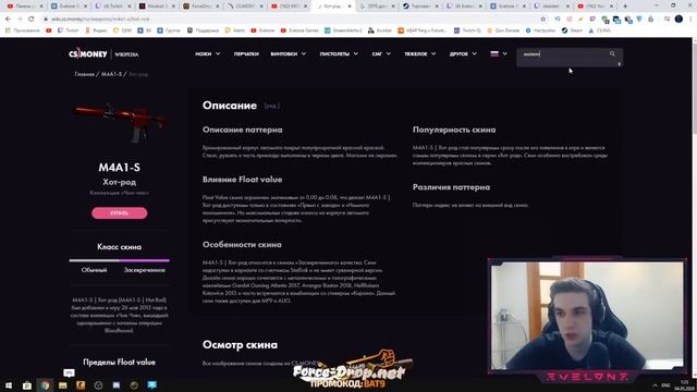 ЭВЕЛОН СМОТРИТ: МОЯ ДЕВУШКА УГАДЫВАЕТ ЦЕНЫ СКИНОВ ИЗ CS:GO / EXILE смотреть онлайн