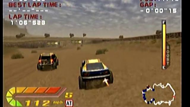 4 Wheel Thunder Dreamcast смотреть онлайн