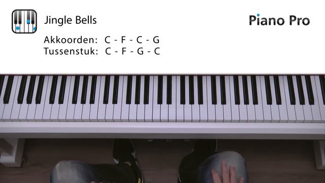Jingle Bells (piano tutorial) смотреть онлайн
