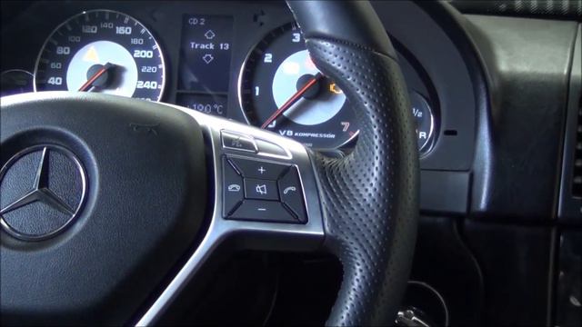 Mercedes W463 руль от E-class и USB