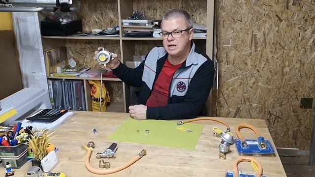 GOK (ГОК) - газоснабжение в автодоме, караване. Газовый редуктор 1,2 кг/ч 30 mbar смотреть онлайн