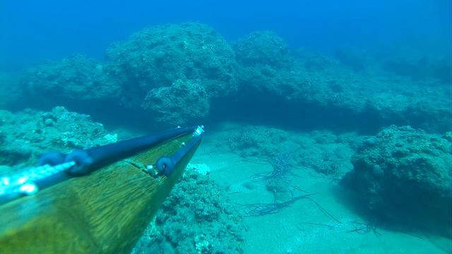 Spearfishing Crete Small Grouper Manta 336 cam B Daniel roller смотреть онлайн