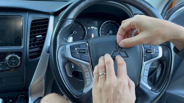 Mitsubishi Steering logo decal install смотреть онлайн