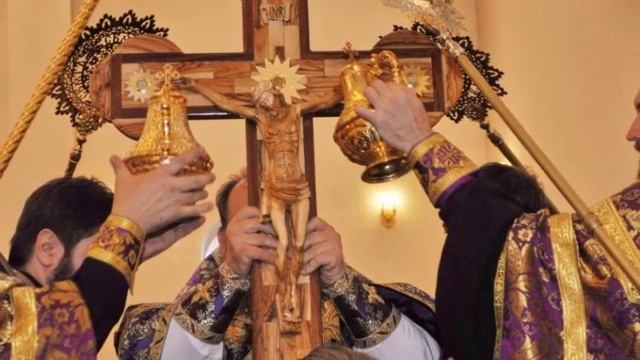 ВОЗДВИЖЕНИЕ ЧЕСТНАГО И ЖИВОТВОРЯЩЕГО КРЕСТА ГОСПОДНЯ,ТРОПАРЬ.КОНДАК смотреть онлайн