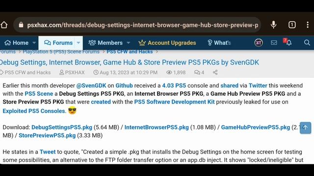 Top 4 New PS5 Homebreaw Apps PS5 4.03 jailbreak| PS5 Debug,Internet homebrew?jailbreak ps5 4.03 #PS смотреть онлайн