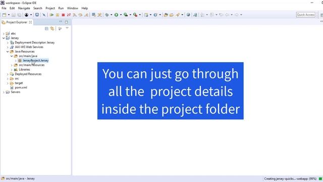 Create simple Jersey Project in Eclipse | REST API tutorial | Java Complete course смотреть онлайн