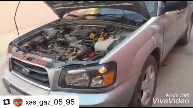 УСТАНОВКА ГАЗОБАЛОННОГО ОБОРУДОВАНИЯ НА SUBARU FORESTER 2004 смотреть онлайн
