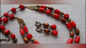 УКРАШЕНИЯ  ДЛЯ ЛЮДМИЛЫ !  КОРАЛЛЫ ! Подвожу итоги конкурса !