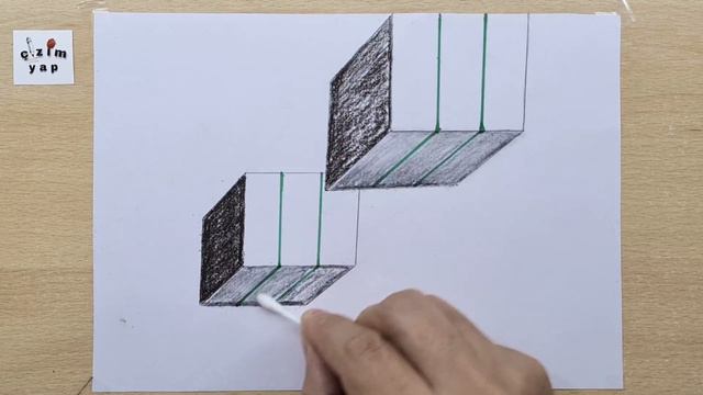 easy 3d drawing on paper amazing смотреть онлайн