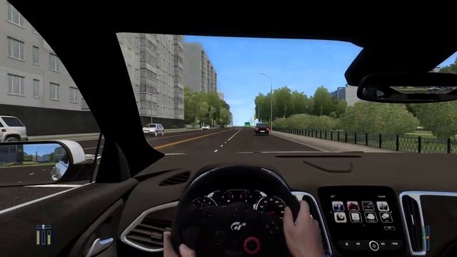 chevrolet malibu- City Car Driving ( (mods hands on steering wheel)) смотреть онлайн