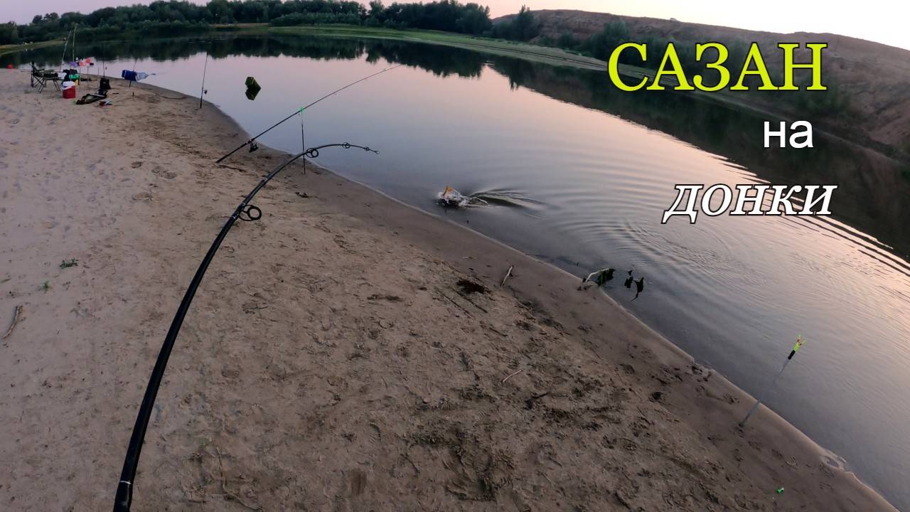 Рыбалка с ночевкой, ловим сазана на Ахтубе. Великолепный отдых в хорошей компании. смотреть онлайн