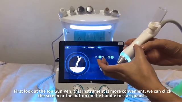 SW-584B HOW TO USE ICE BLUE HYDRO FACIAL MACHINE? смотреть онлайн