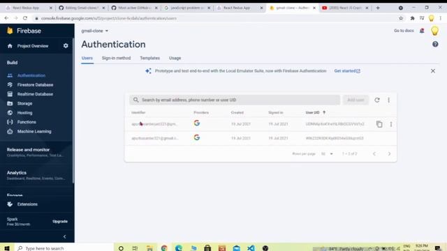 React JS project showcase|| GMAIL Clone with React & Firebase смотреть онлайн