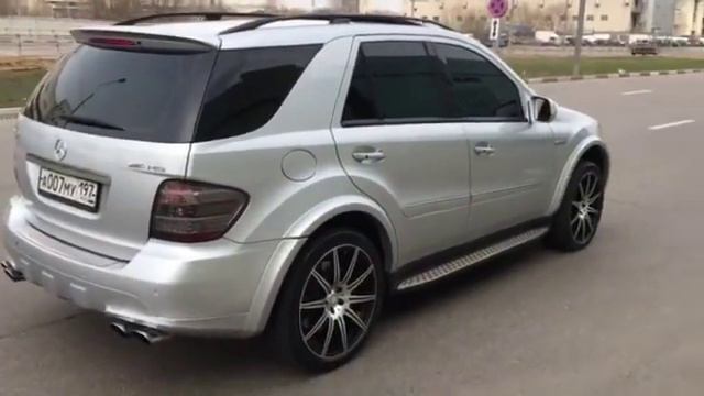 Ml 63 amg tuned exhaust mercedes смотреть онлайн