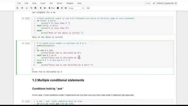 if-elif-else statements in python | VisionNLP смотреть онлайн