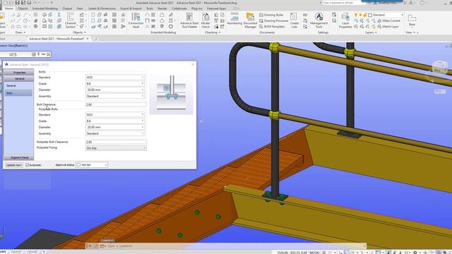 Advance Steel 2021 - New Features - Monowills Panelized смотреть онлайн