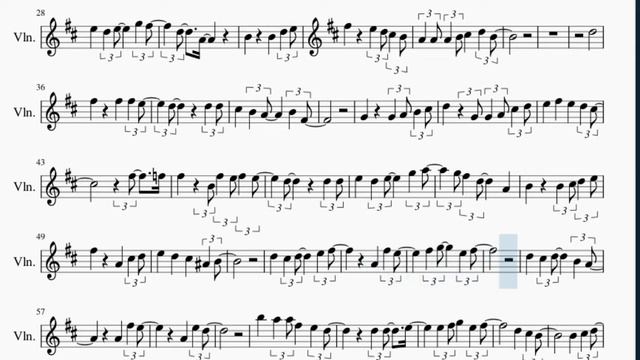 Violin Sheet Music: How to play Gira Gira by Ado смотреть онлайн