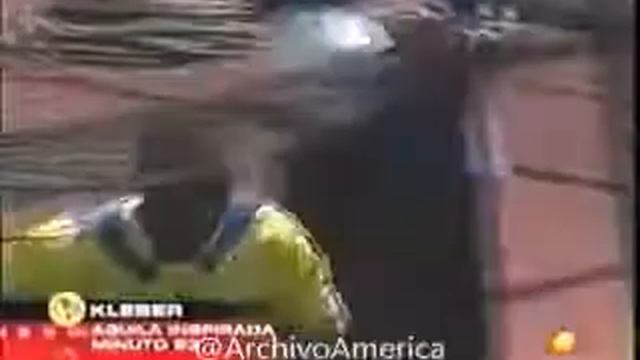 Kleber Pereira (América-MEX) - 13/02/2005 - América-MEX 4x1 Jaguares - 1 gol смотреть онлайн