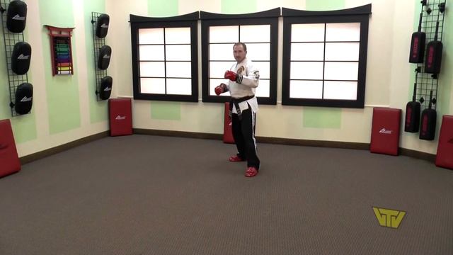 How to do a Tornado Kick - Shaolin Kempo Karate - Sparring Techniques смотреть онлайн
