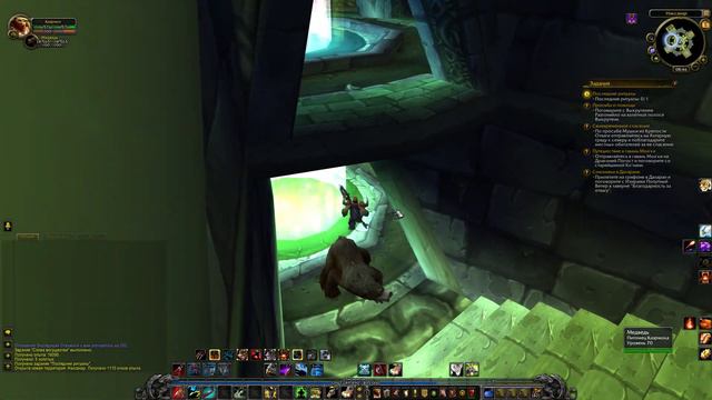 World of Warcraft: Legion.Дворф-хант.Серия #35.Качаемся в борейке смотреть онлайн