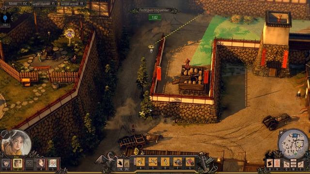 Shadow Tactics: Blades of the Shogun #18 - Странные исчезновения в замке Сунпу (прохождение игры) смотреть онлайн