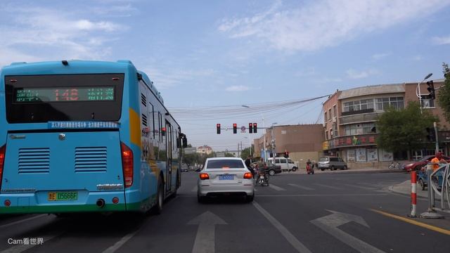Dongying 4K POV - Drive In The Dongying City - Shandong - China 中国山东省东营市行车视频前面展望