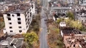 Взгляд с высоты на Бахмут (Артемовск) сегодня: когда-то шумный и полный жизни город