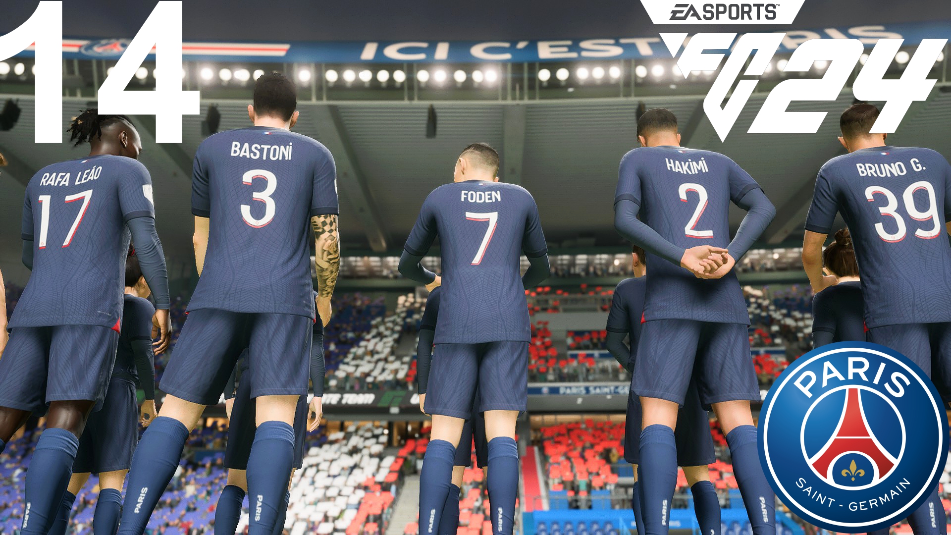 FC 24 КАРЬЕРА ЗА ПСЖ #14 - 1/4 ЛИГИ ЧЕМПИОНОВ ПРОТИВ БАВАРИИ и ПОЛУФИНАЛ КУБКА ФРАНЦИИ!