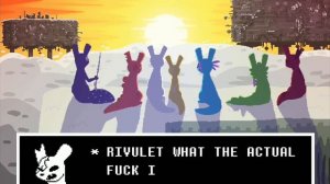 this sure was a rain world [undertale / rain world sillypost]