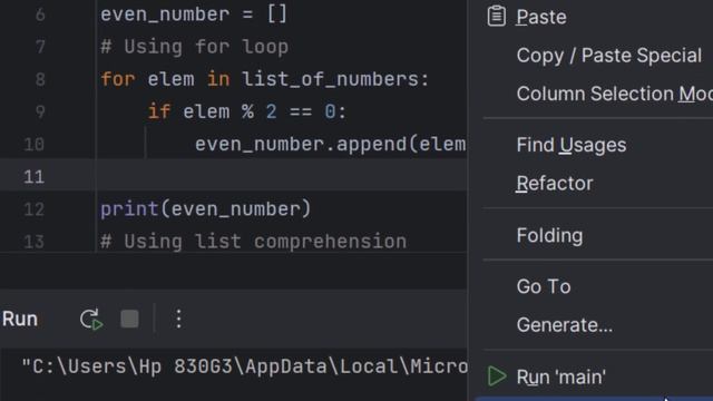 Python List Comprehension | смотреть онлайн