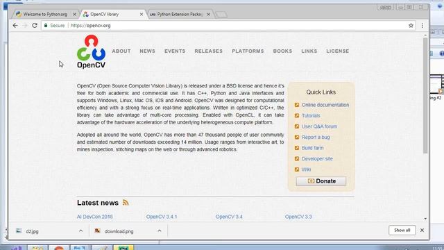 Computer Vision (OpenCV) - Installing Requirements смотреть онлайн