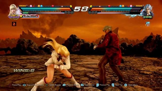TEKKEN 7 (Lili) - It's sad but sometimes it's fun fighting with lower ranks ☠ смотреть онлайн