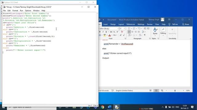 How to Run Whole program on python idle# Trick смотреть онлайн