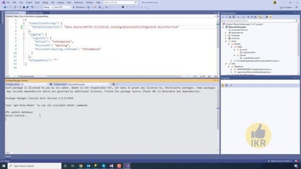 Blazor : Authentication and Authorization using Server Side