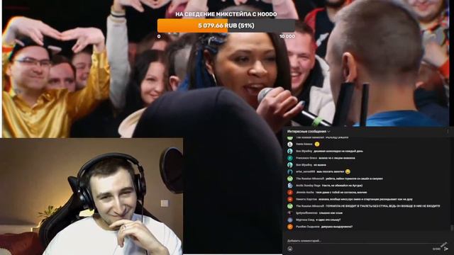 GOKILLA СМОТРИТ D'YADYA J.I. / JULIA BURA' (MyHooD Recordzz) vs V.V. / АЙ ЭМ (2x0.5) смотреть онлайн