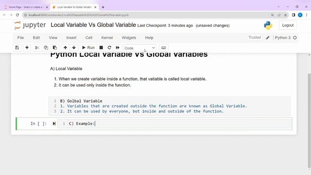 Local and Global Variable #Part3 смотреть онлайн