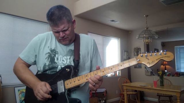 Slow November jam 2016 fender telecaster deluxe... смотреть онлайн