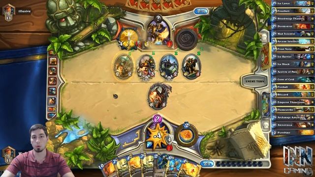 Hearthstone: How To Play Freeze Mage Guide смотреть онлайн