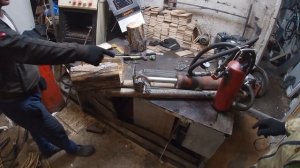 Мотор от мотоблока на нш 10