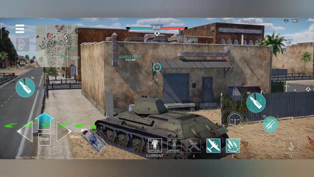 حرب الصحراء 🔥 War Thunder Mobile || Poco F5 смотреть онлайн