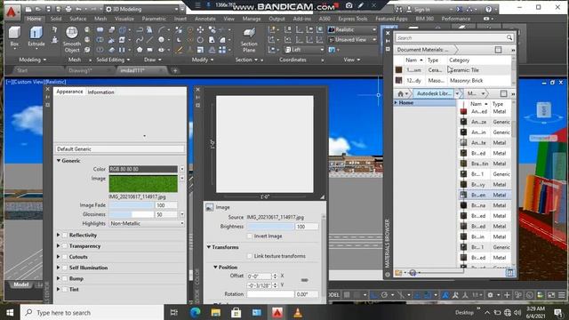 How to add sky background and landscape in autocad l Autocad learning смотреть онлайн