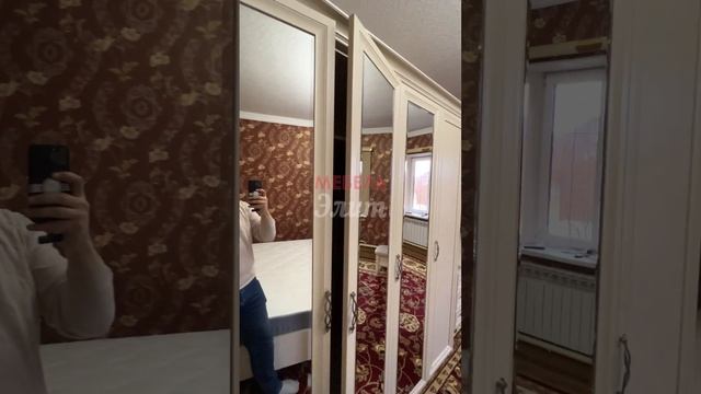 Спальный гарнитур "Адель" 5 дверный (бежевый) смотреть онлайн