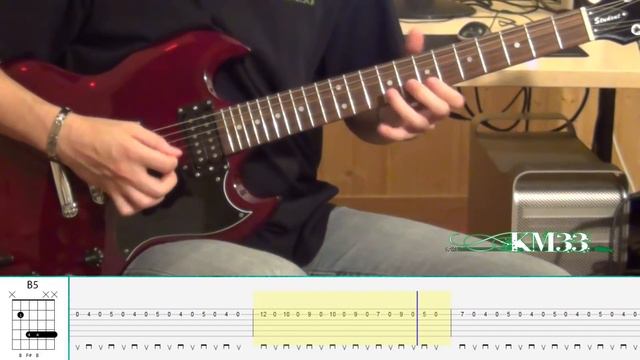 AC/DC - Thunderstruck (Guitar Tutorial) смотреть онлайн
