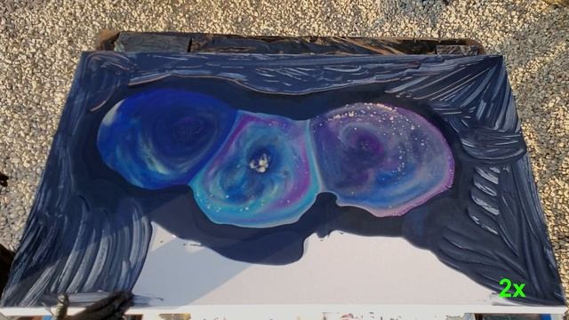 Yesterday, Today... Always ❤ Amazing 30 x 48 Triple Straight Pour with Golden Floating Cells.. WOW смотреть онлайн