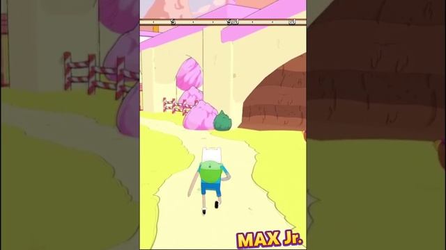 Время приключений | Adventure Time Прохождение игры на канале MaxJunior #shorts смотреть онлайн