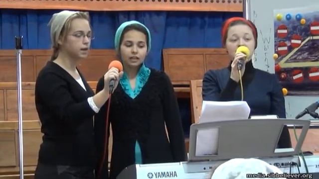Мамедова Чинара, Грошова Галина, Солдышева Яна - Ночное небо, море звезд (Пение) смотреть онлайн